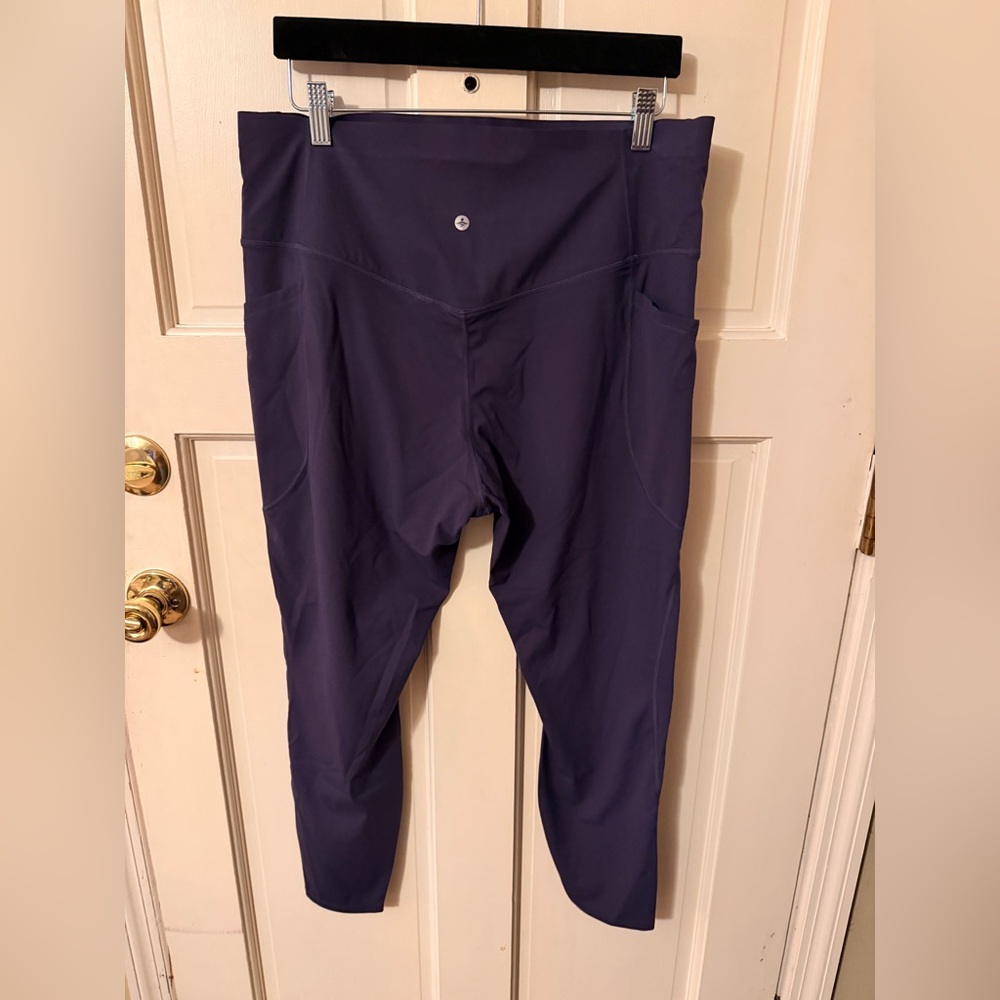 HALARA Deep Blue High-Waisted Leggings - Picture 2 of 8